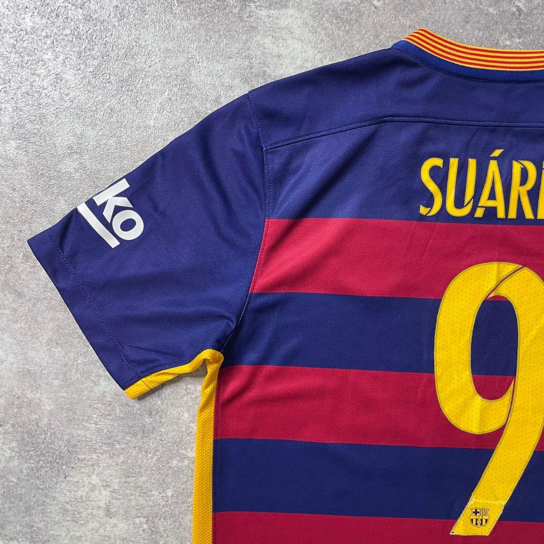【正規品15-16 NIKE Barcelona  SUÁREZ #9】