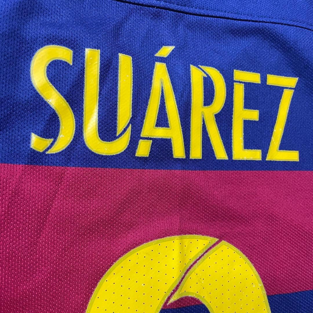【正規品15-16 NIKE Barcelona  SUÁREZ #9】