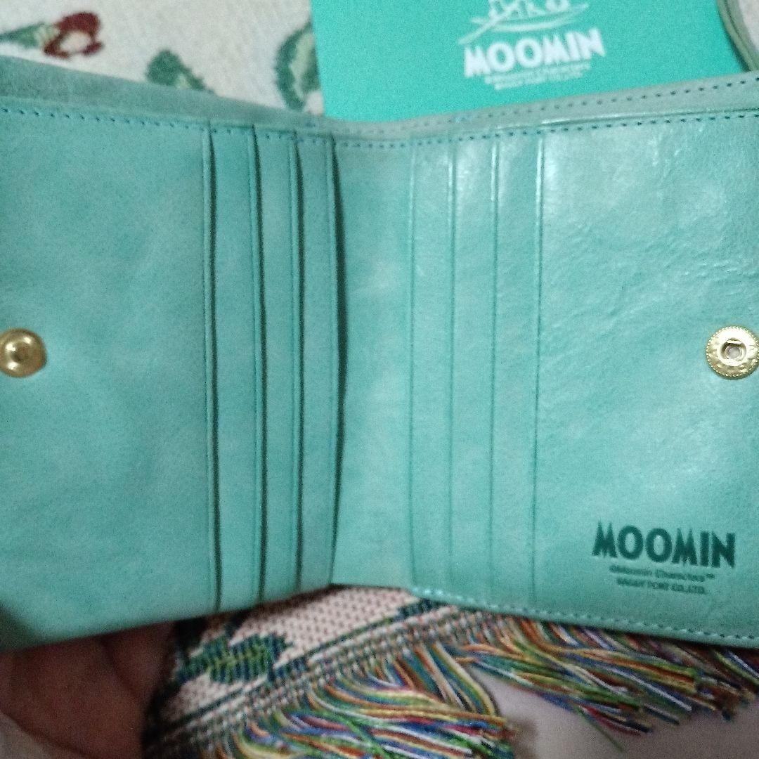 ムーミン　ウォレット　二つ折り？　財布　NAUGHTIAM MOOMIN