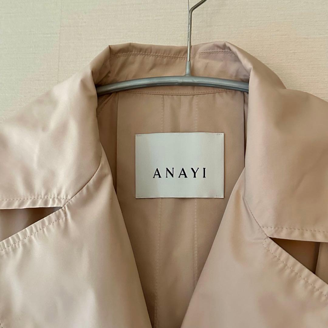 新品未使用 ANAYI アナイ トレンチコート ピンクベージュ タグ付き