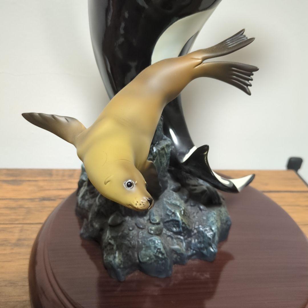 海洋堂　ネイチャーテイルズ　nature tales シャチとアシカ　松村しのぶ