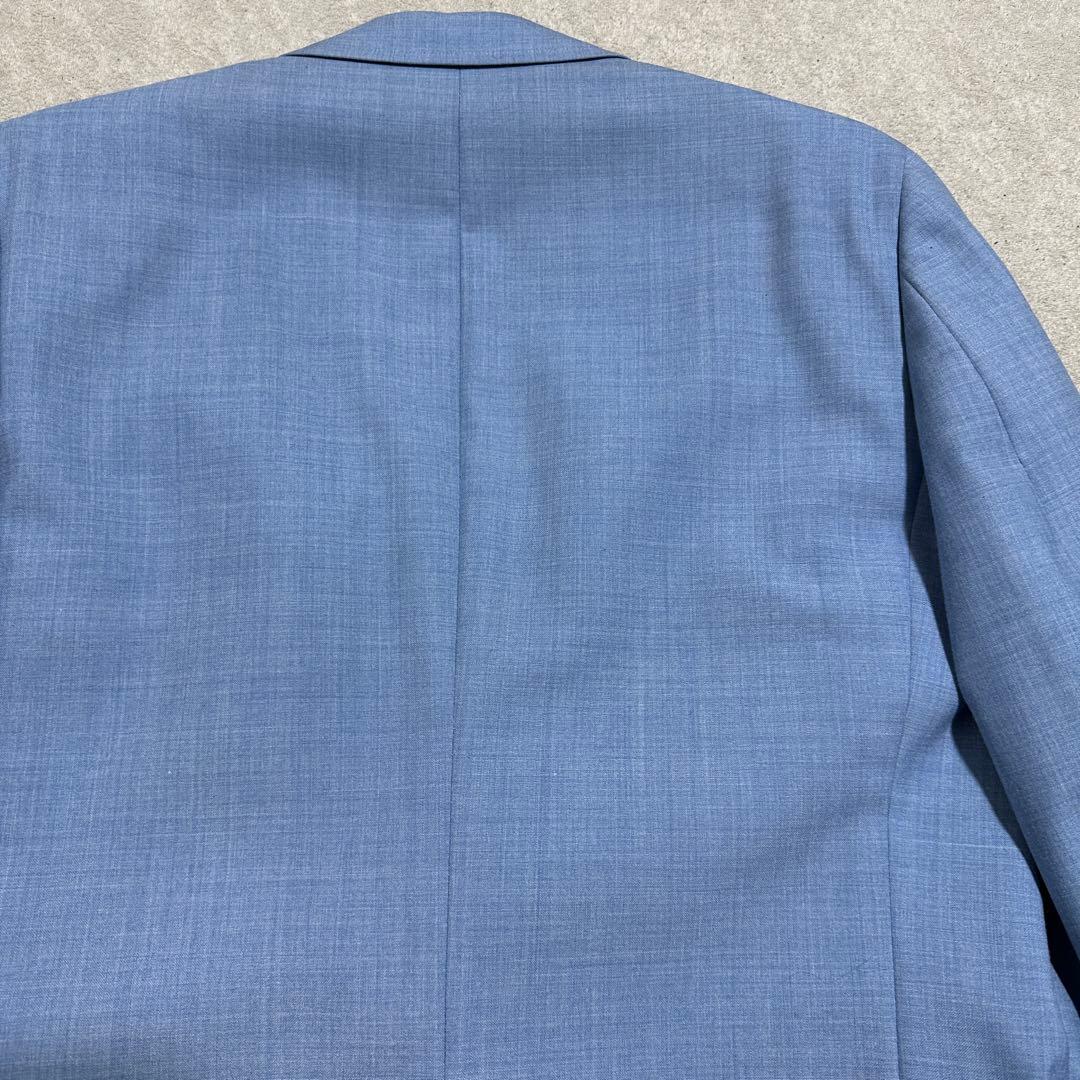 M✨2点セット　ブルックスブラザーズ　ブレザー　水色　青　金ボタン　スラックス