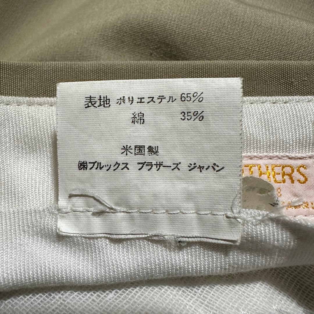 M✨2点セット　ブルックスブラザーズ　ブレザー　水色　青　金ボタン　スラックス