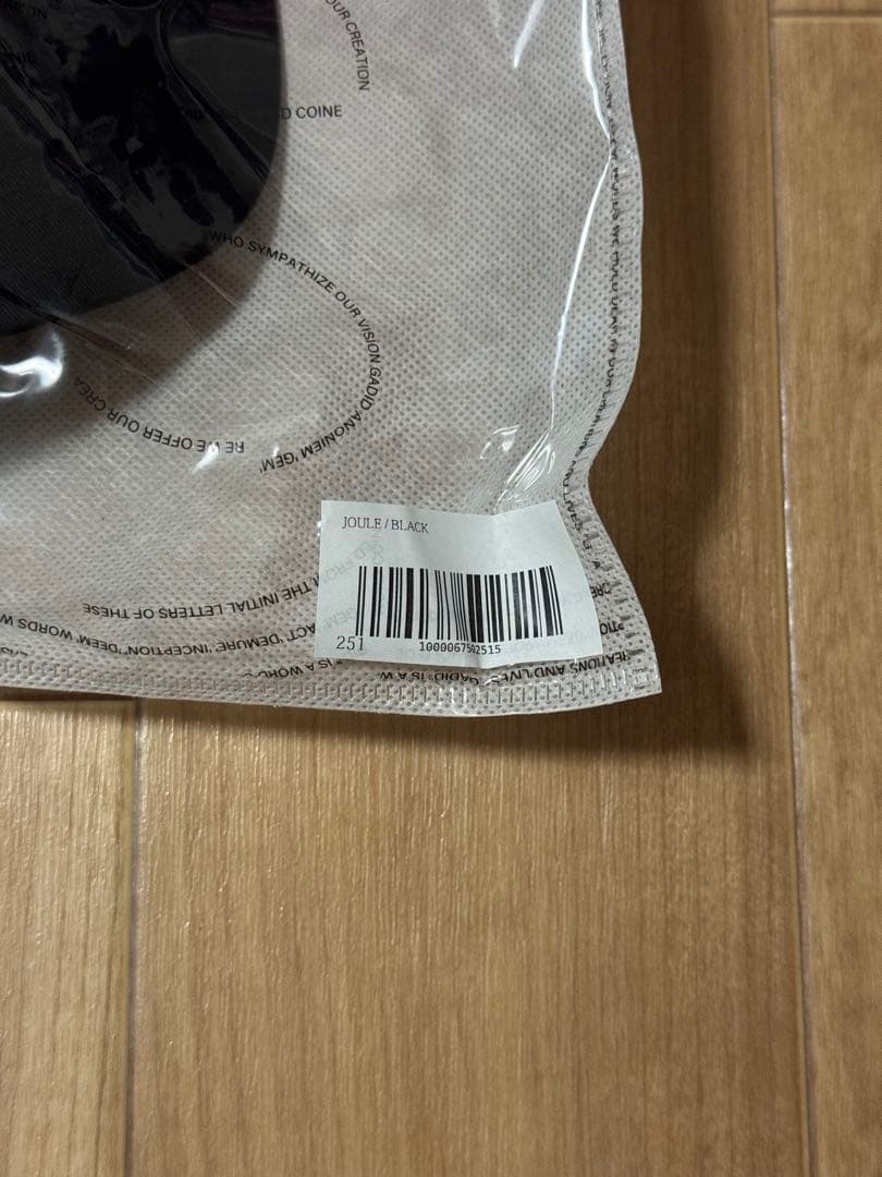 新品未使用 GADID ANONIEM JOULE BLACK キャップ CAP