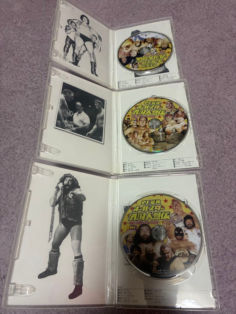 史上最強オールスター外国人烈伝 3枚組DVD