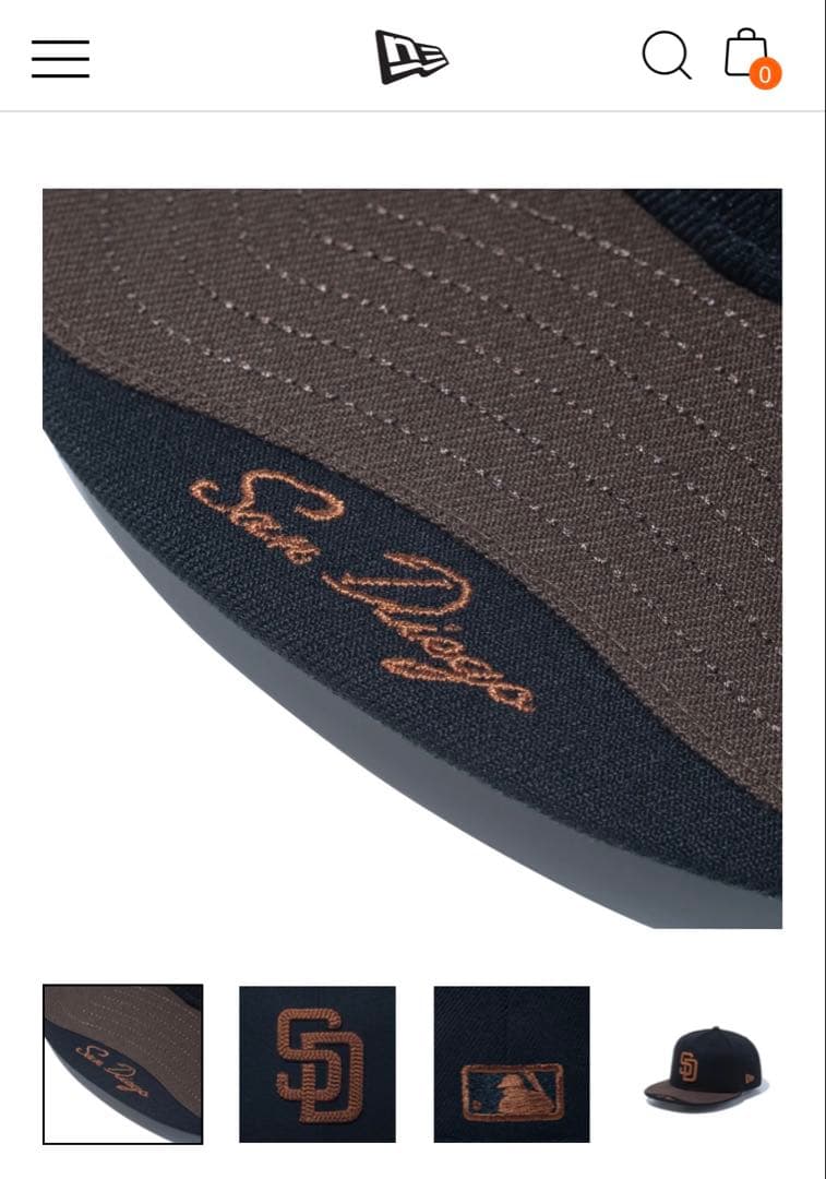 New Era San Diego Padres 7 3/8 バレンタイン