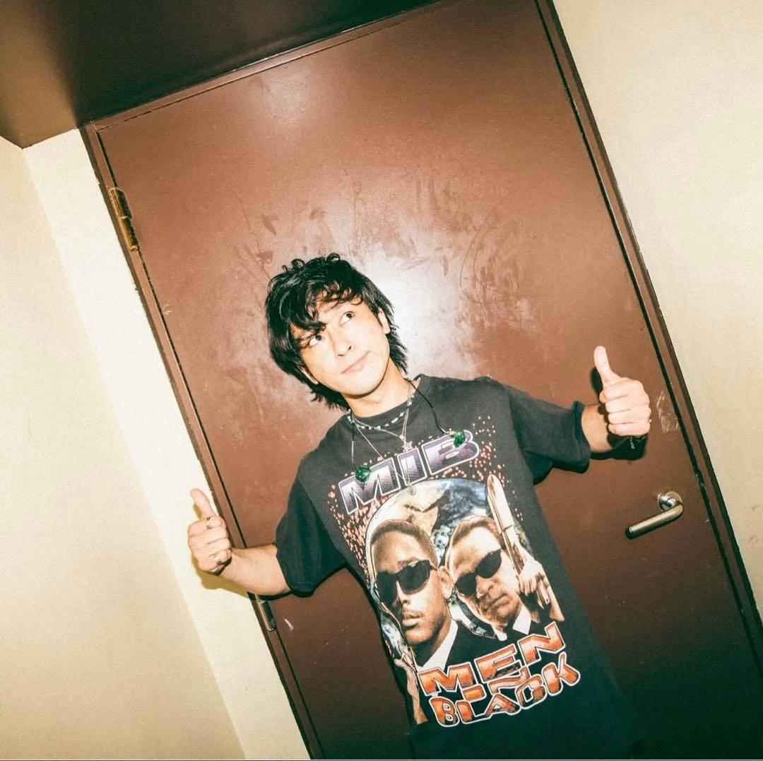 MIB メン・イン・ブラック［XLサイズ］Tシャツ BLACK