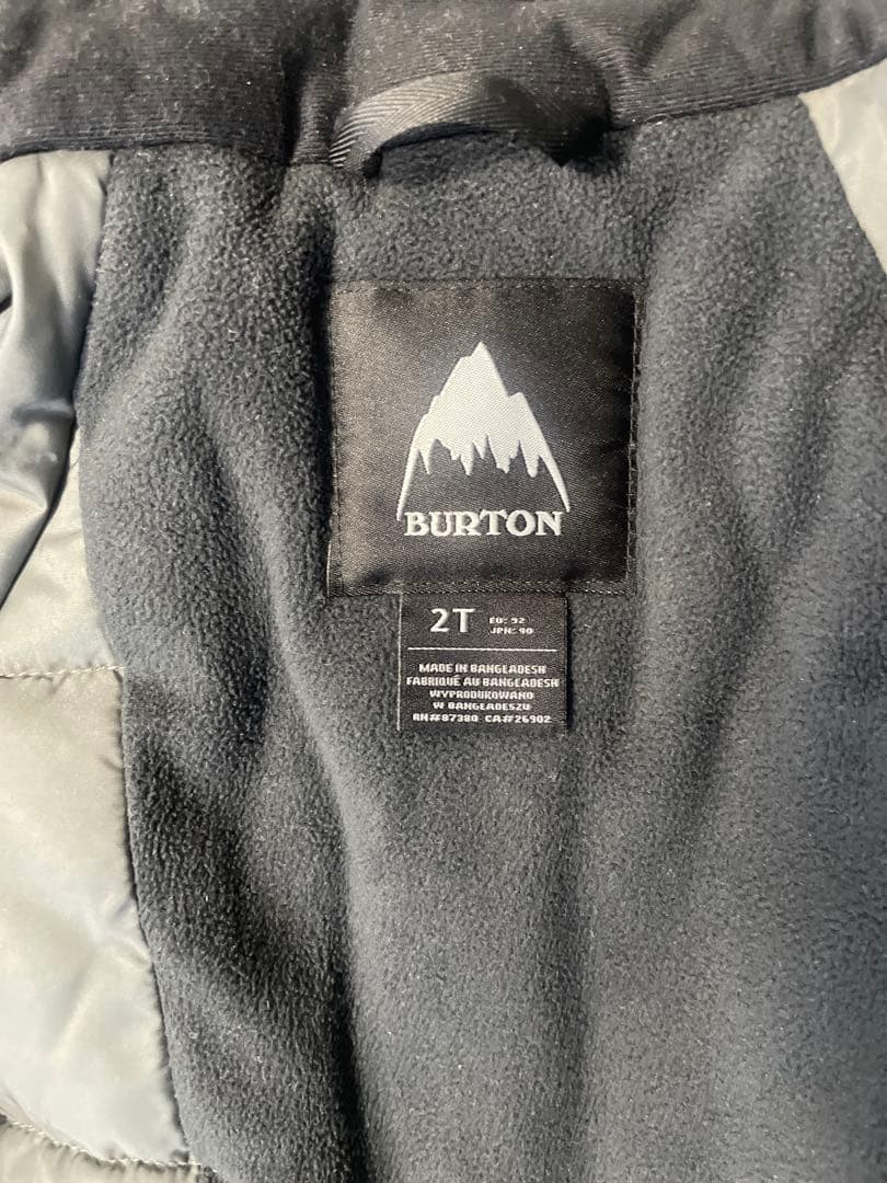 BURTON バートンスノーボードウェア トドラー2T ブラック