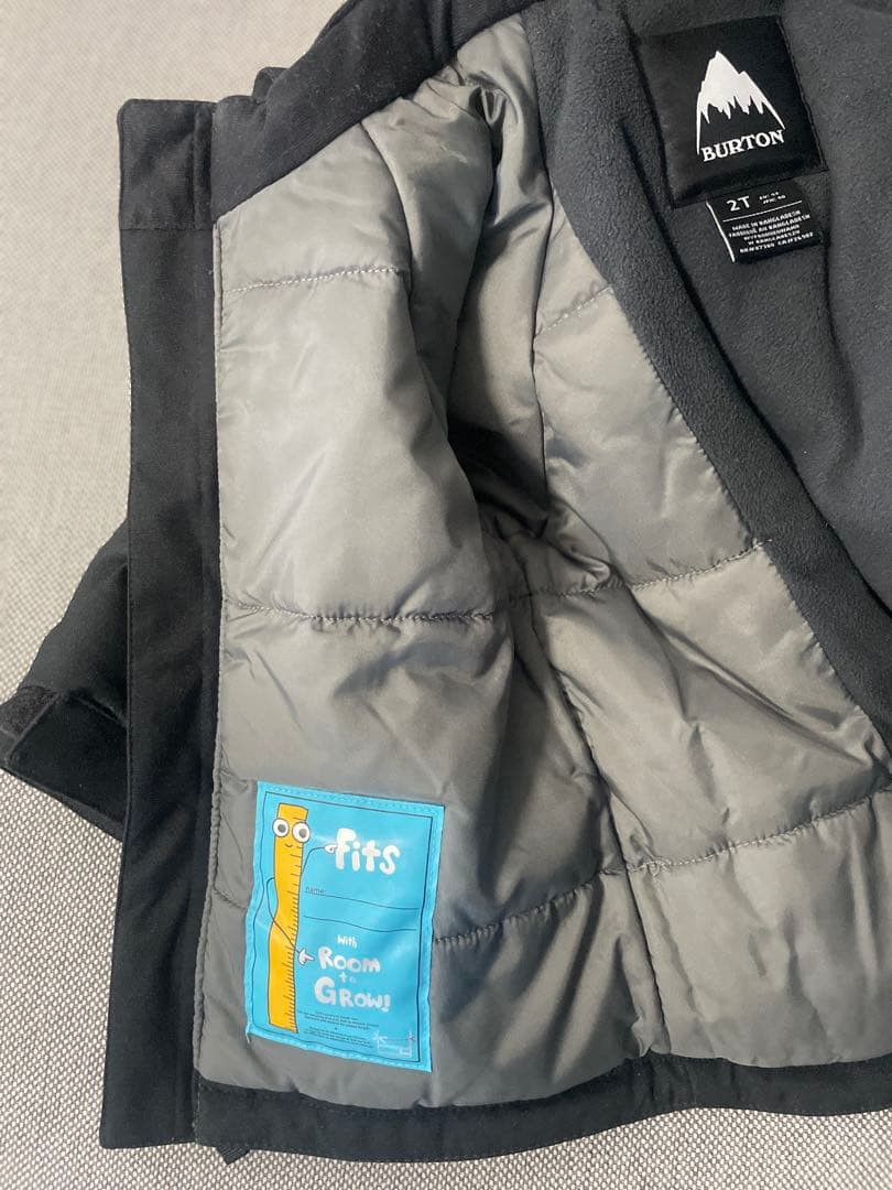 BURTON バートンスノーボードウェア トドラー2T ブラック