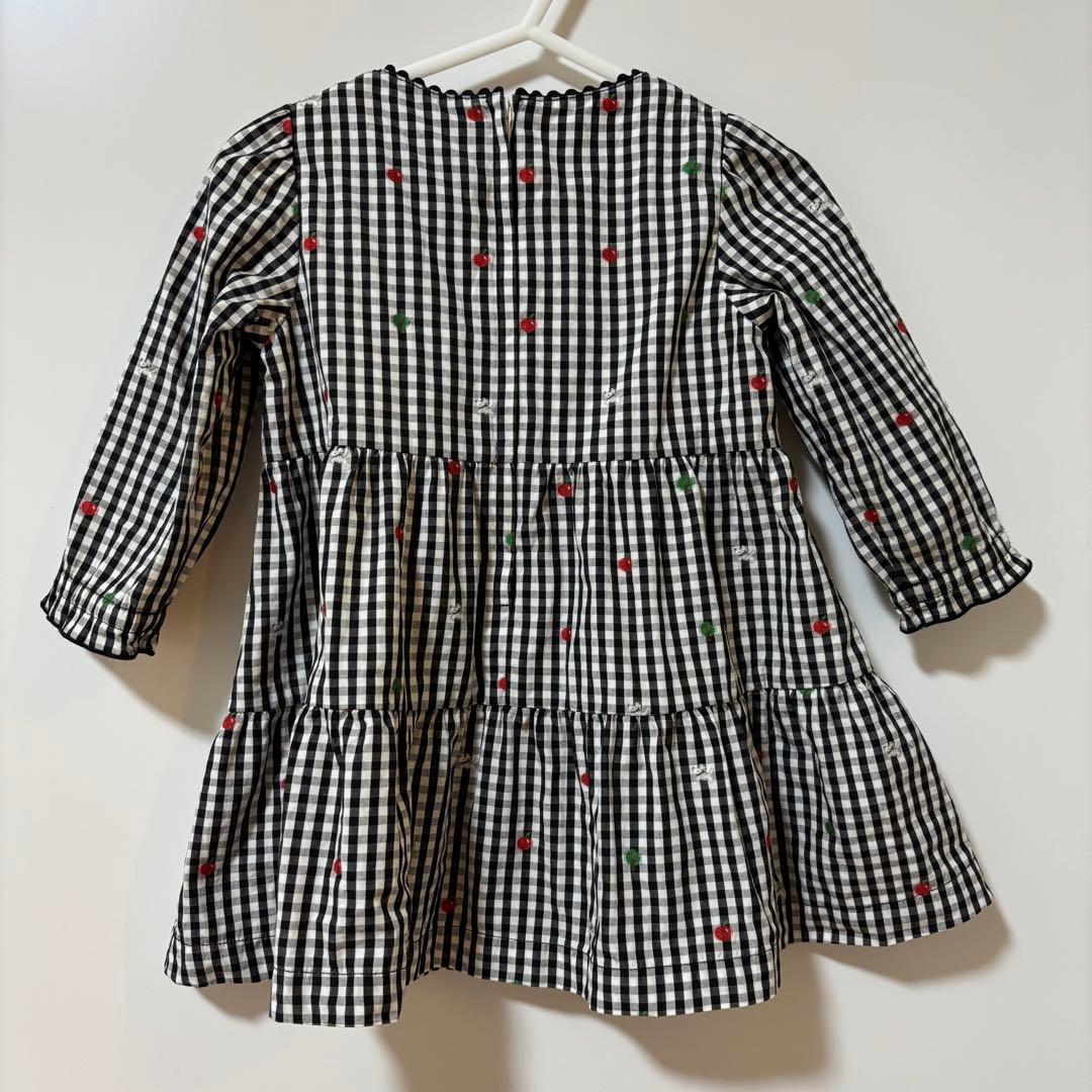 美品 familiar 80 ワンピース