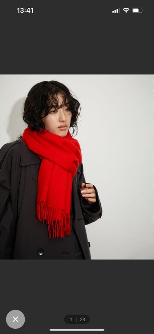 ラリーです♪ADAM ET ROPE' ストール