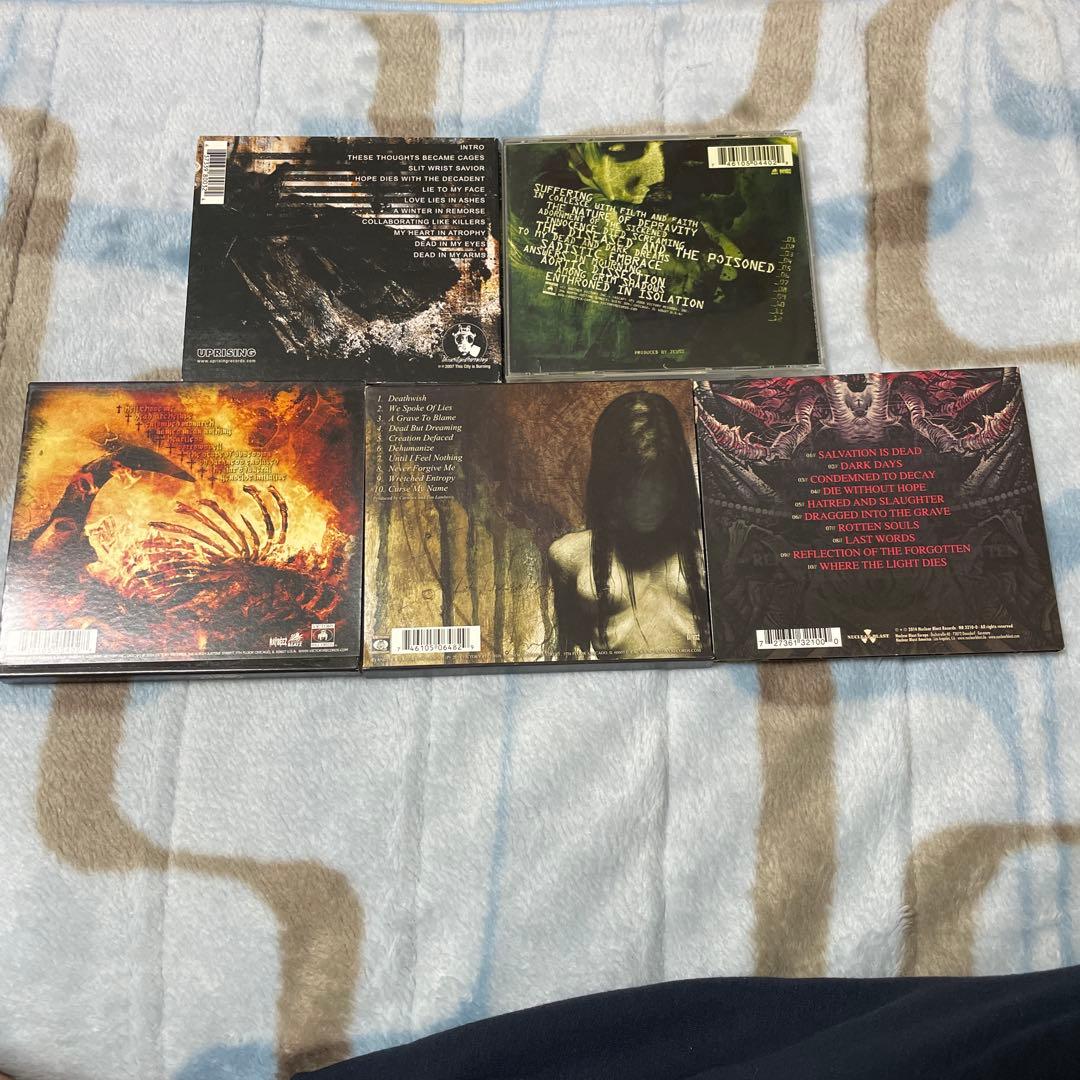 Carnifex CD5枚セット　デスコア　デスメタル