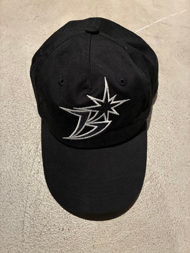 帽子 Bott B logo 5panel cap black