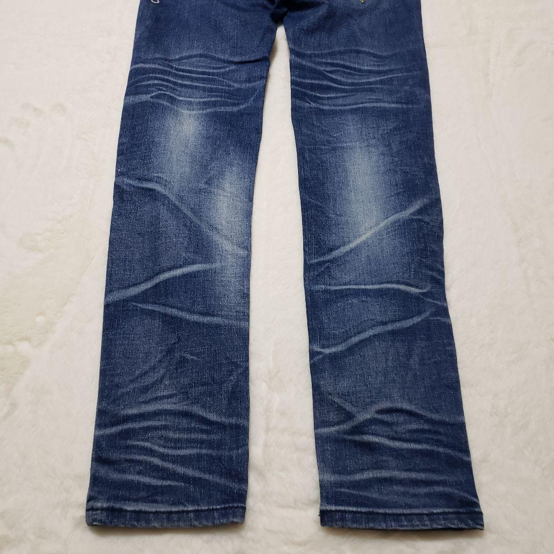 極美品 REDPEPPER クロス 十字架 チェーン スキニー ２７