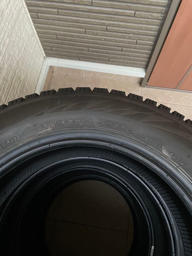 21年製 BRIDGESTONE VRX2 155/65R14 4本セット