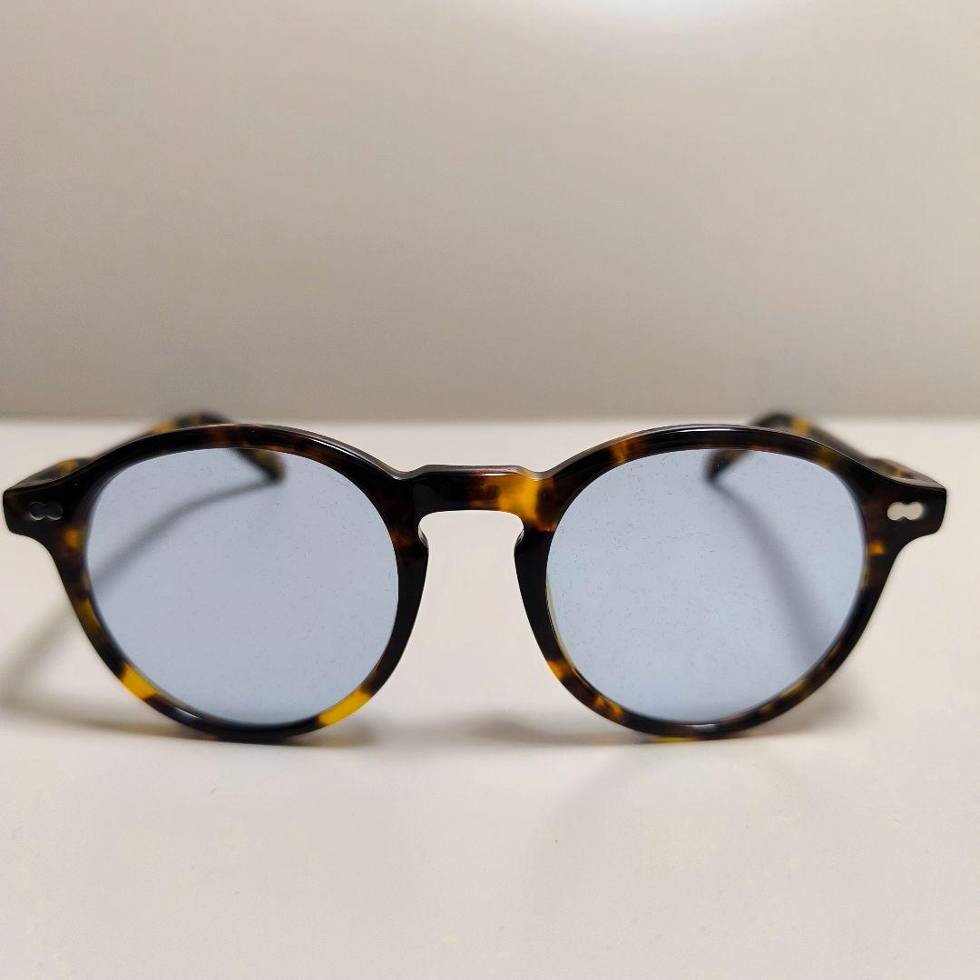 MOSCOT MILTZEN 49 サングラス メガネ 度なし ブルーレンズ