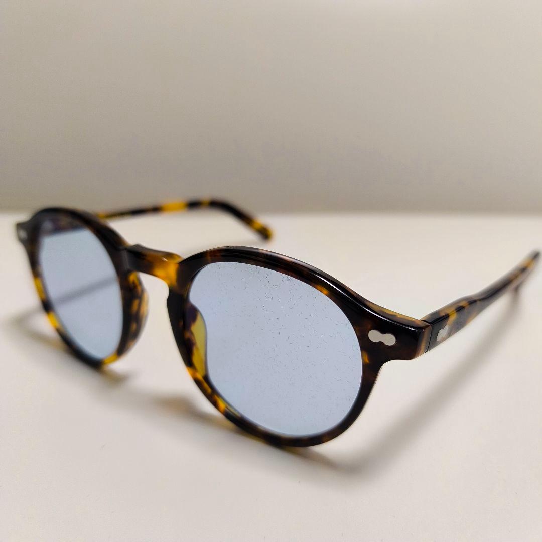 MOSCOT MILTZEN 49 サングラス メガネ 度なし ブルーレンズ
