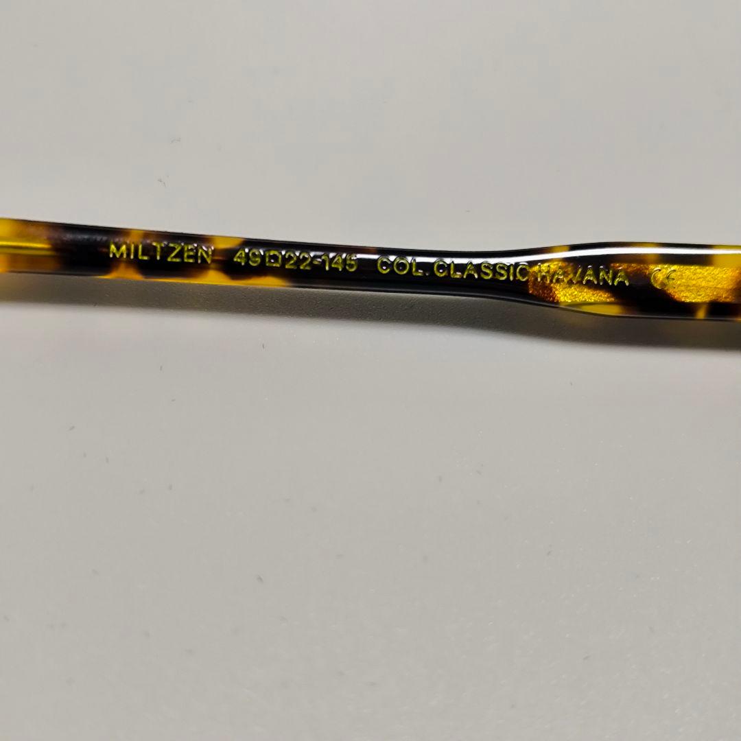 MOSCOT MILTZEN 49 サングラス メガネ 度なし ブルーレンズ