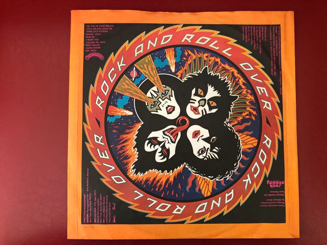 【KISS THE ORIGINALS II】続・地獄の全貌1978限定レコード