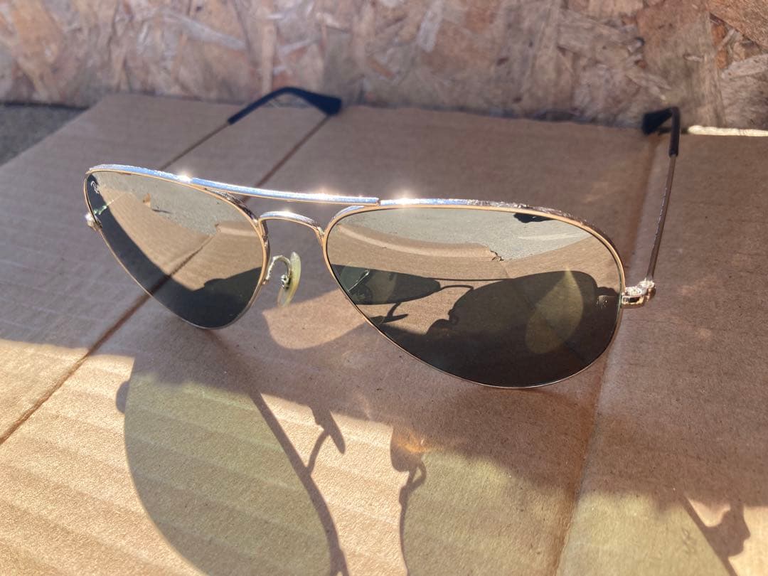 ひ*ろ様 Ray-Ban アビエイター サングラス