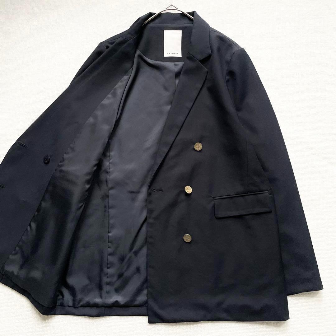 【極美品】シーナリー　ダブル BIG テーラードジャケット　定価26,400円