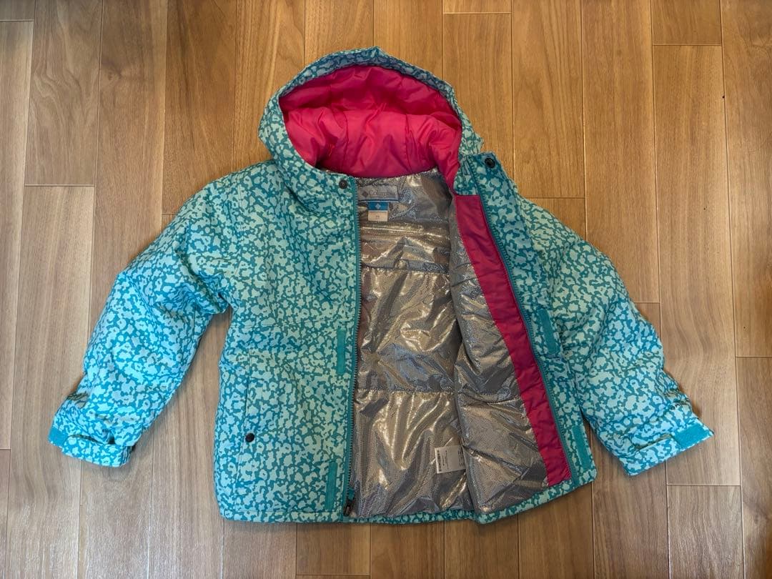 Columbia 子ども用フード付きスキーウェア 上下セット　XS