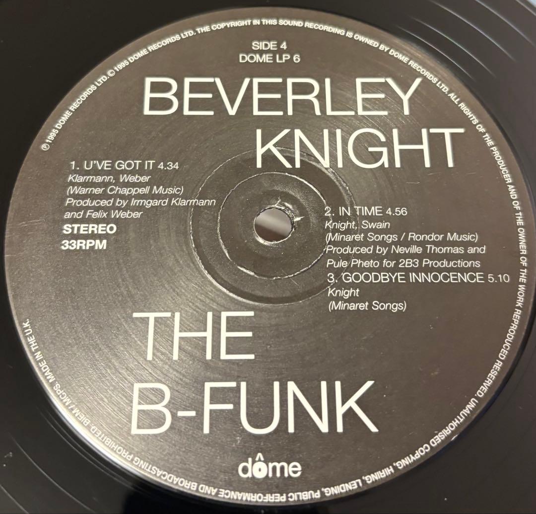 (USED)Beverley Knight The B-Funk ２枚組レコード