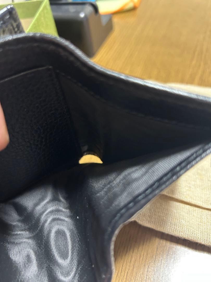 グッチ GGマーモント 三つ折り 財布 レディース