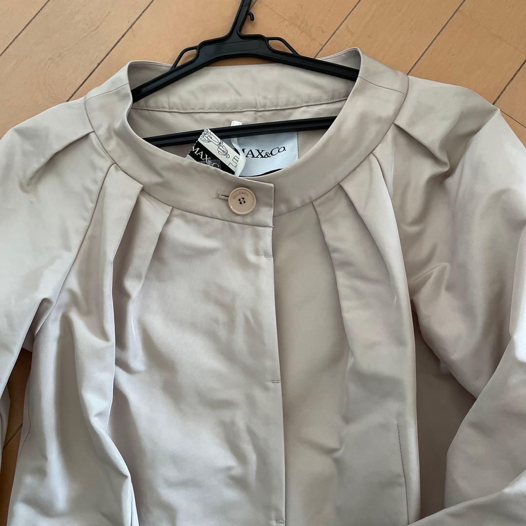 MAX&Co ベージュ　スプリングコート新品ＬＬ