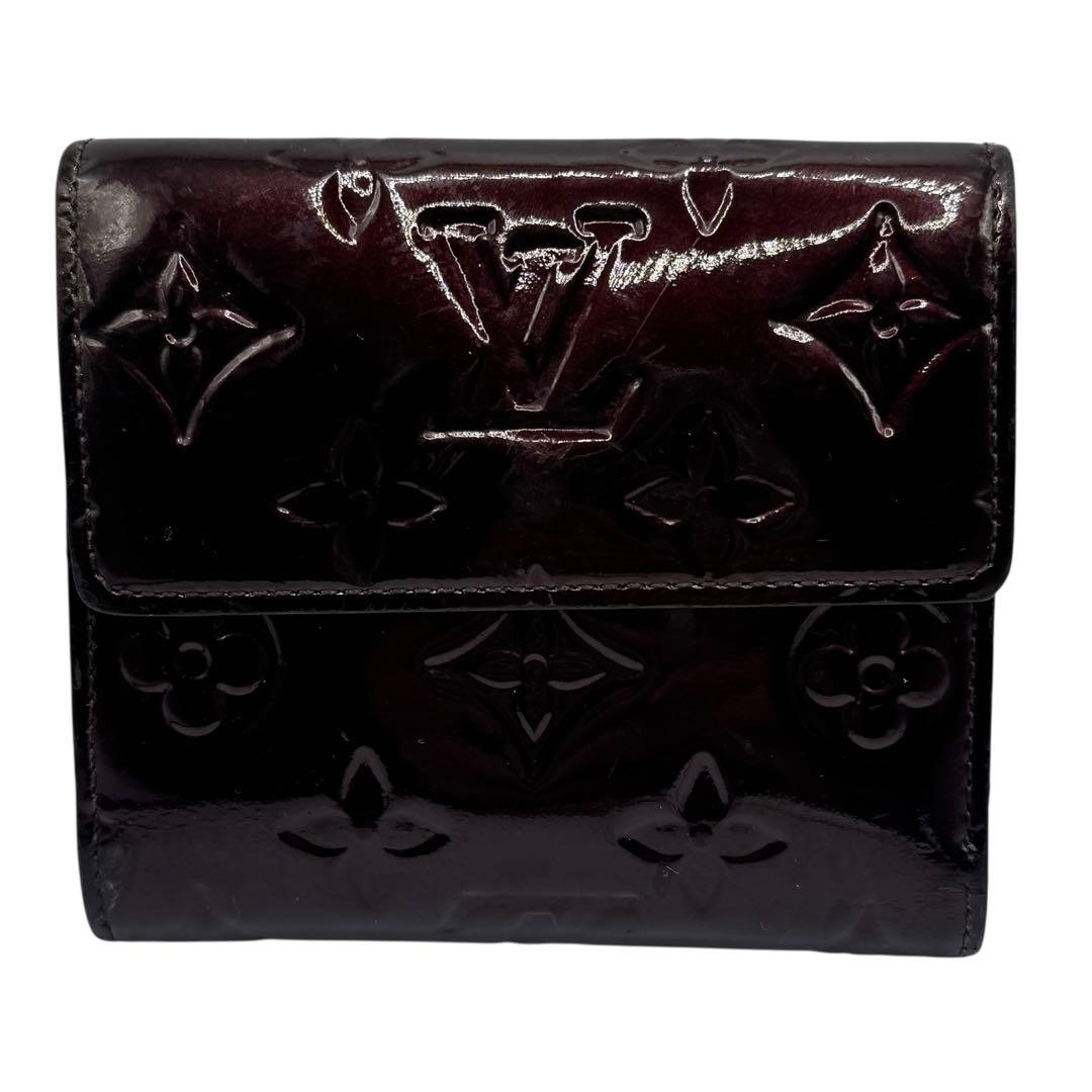 S級極美品★LOUIS VUITTON ヴェルニ 三つ折り財布 コンパクト