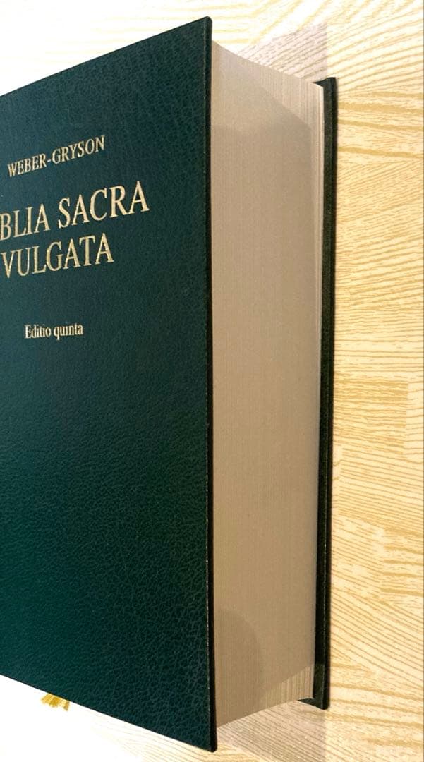 洋書 BIBLIA SACRA VULGATA WEBER-GRYSON