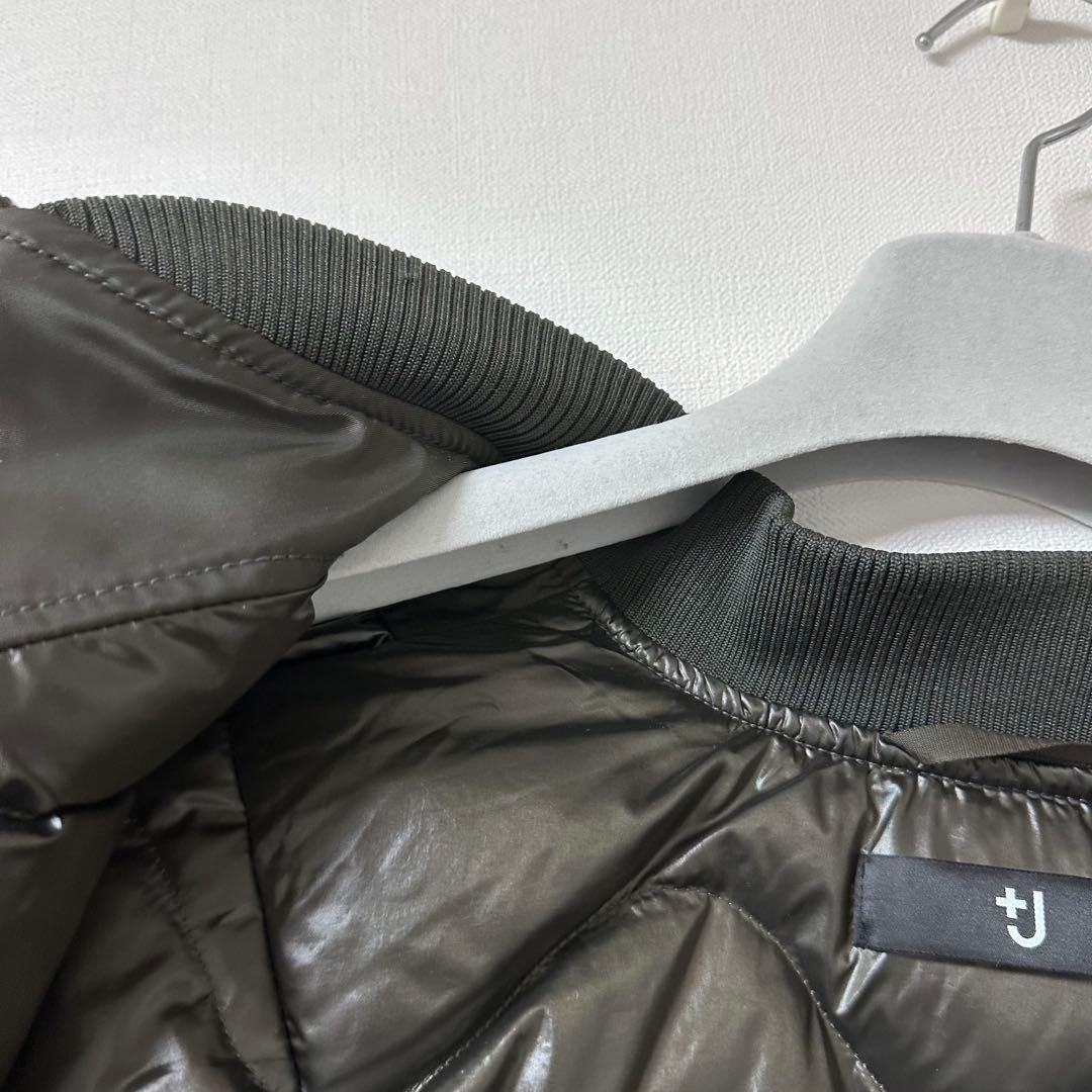 UNIQLO +J ハイブリッドダウンオーバーサイズMA-1ブルゾン GRAY