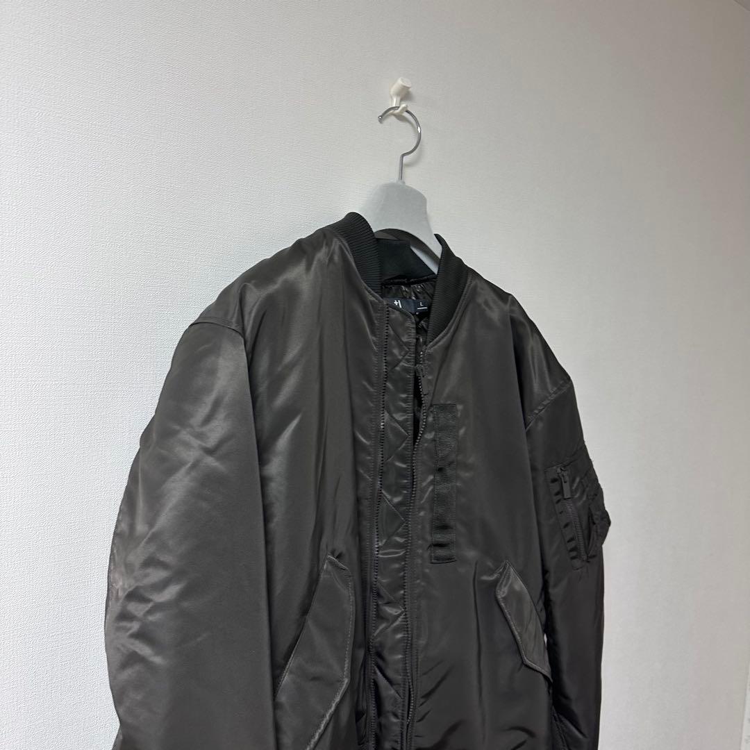 UNIQLO +J ハイブリッドダウンオーバーサイズMA-1ブルゾン GRAY