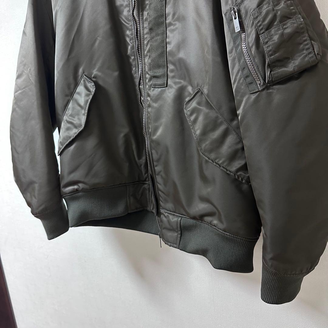 UNIQLO +J ハイブリッドダウンオーバーサイズMA-1ブルゾン GRAY