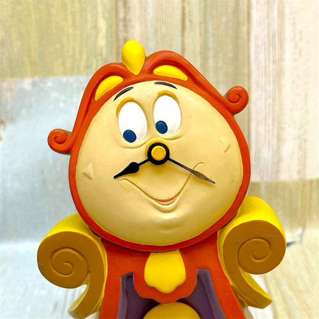 美女と野獣 コグスワース Cogsworth 置時計 振り子時計★フィギュア