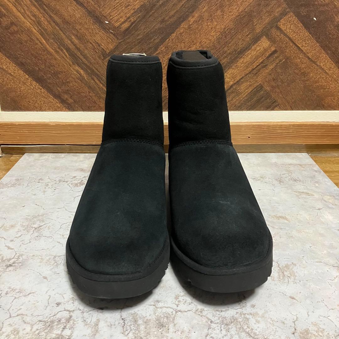 【新品未使用】UGG アグ ムートンブーツ クリスティン ブラック 24cm