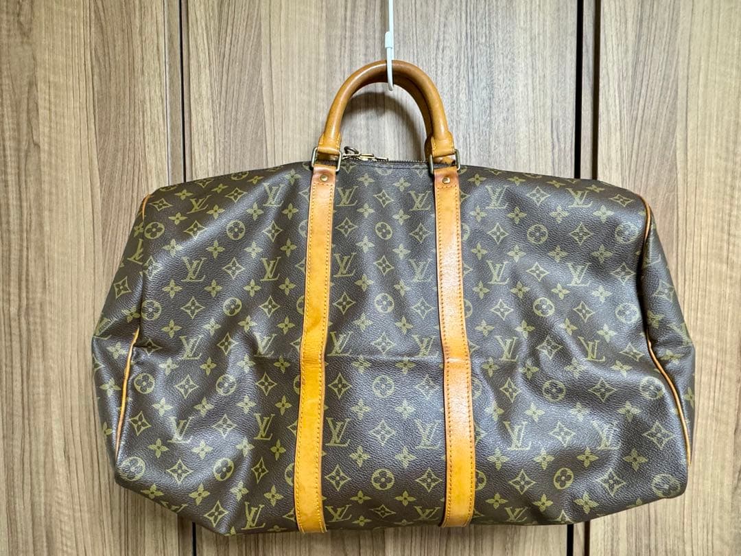 美品 LOUIS VUITTON モノグラム キーポル45 ヴィトン ボストン