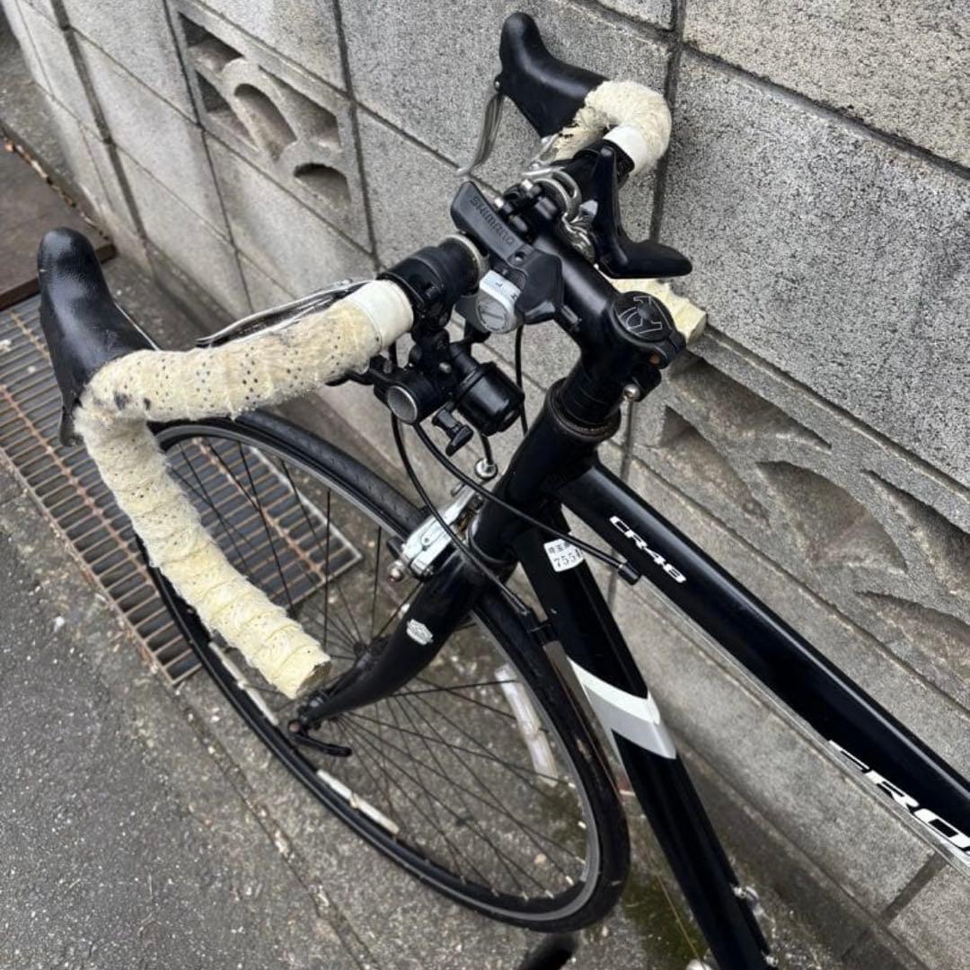 ロードバイク　中古品　大人用　黒色　埼玉県川口/東京都足立区のみ✴︎直接取引限定✴︎
