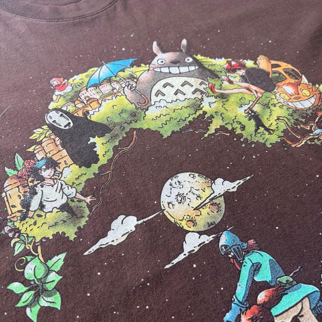 【XL】ジブリ オールスターズ アニメ Tシャツ 海外古着