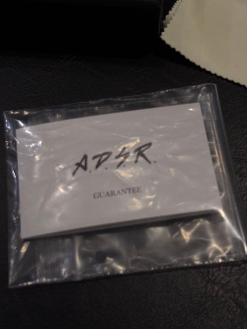 adsr neil BLACK 新品未使用　付属品　完備