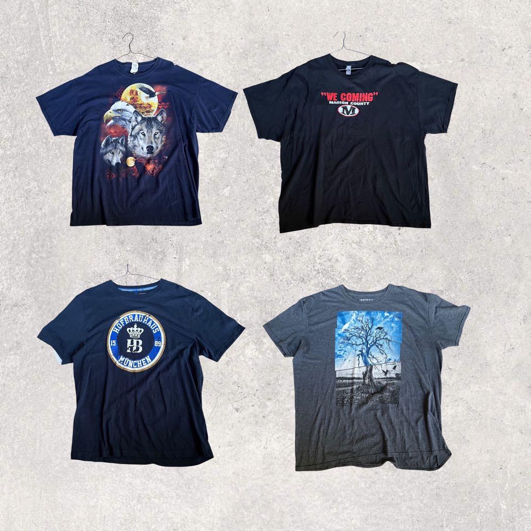 2XL US古着 16枚まとめ売り 豪華セット NFL スカル