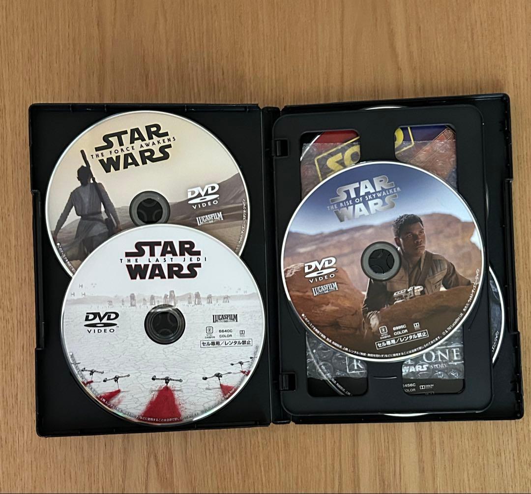 スターウォーズ/EP7.8.9.ローグワン・ハンソロ DVDセット