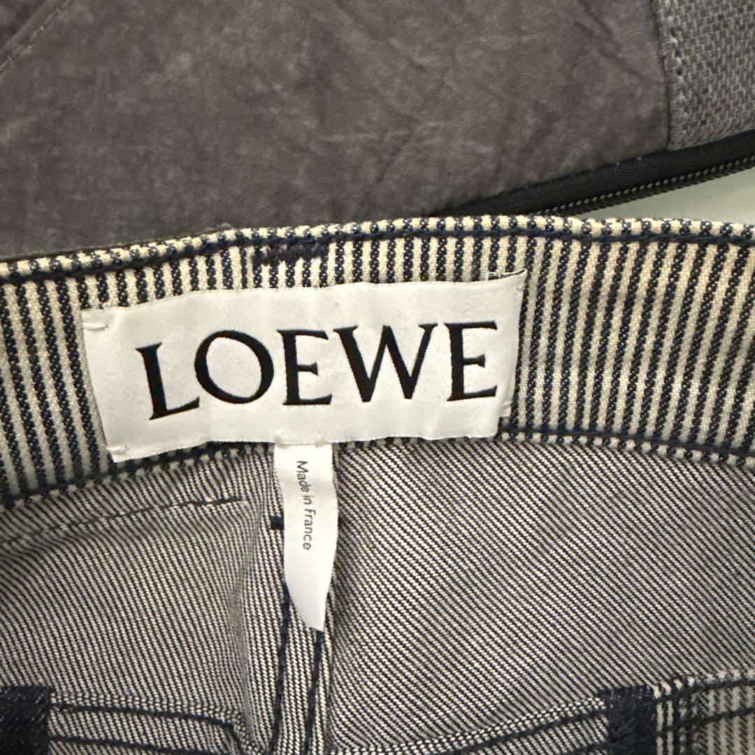 LOEWE フィッシャーマン　ストライプデニムパンツ　36size
