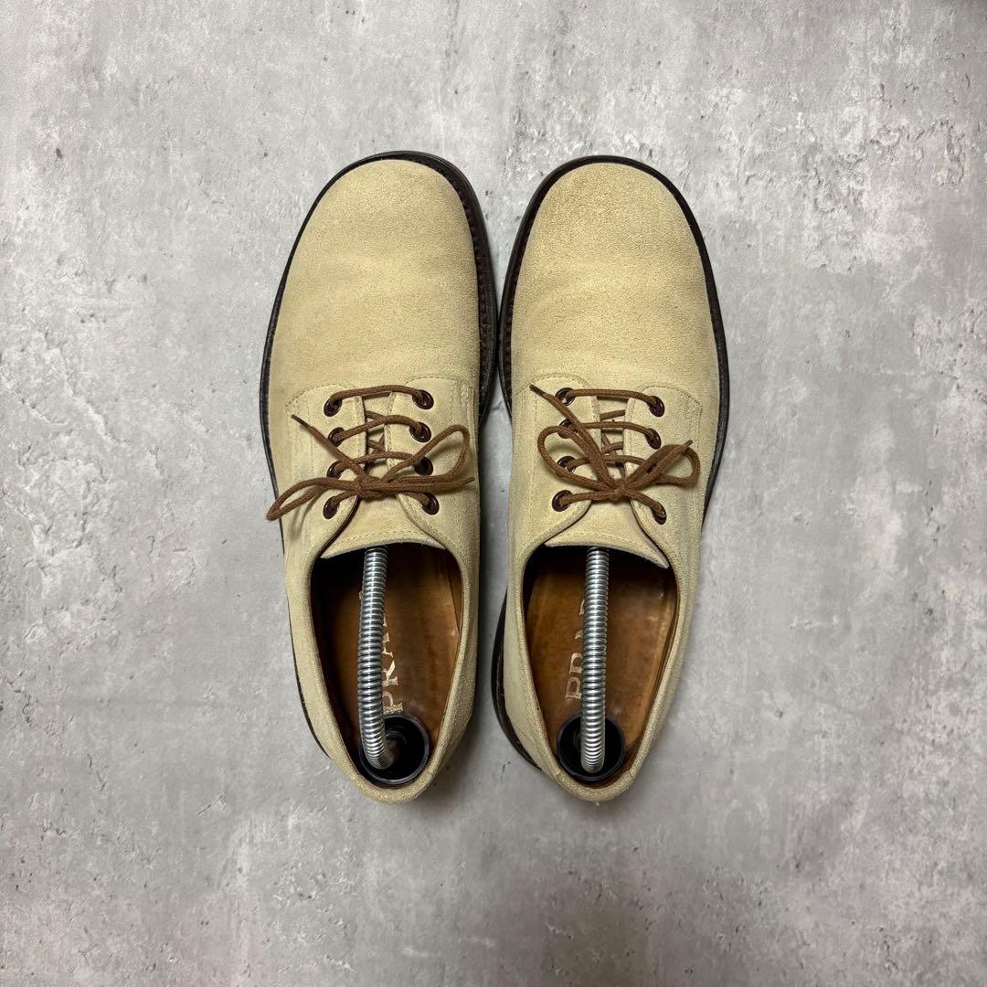 90s PRADA archive suède leather shoes