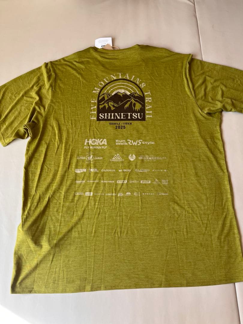 信越五岳2025 大会 Tシャツ パタゴニアL