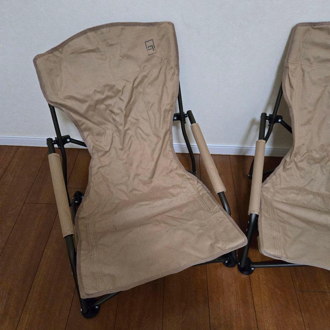 クオルツ　ハイバックローチェア　2脚セット　室内使用のみ