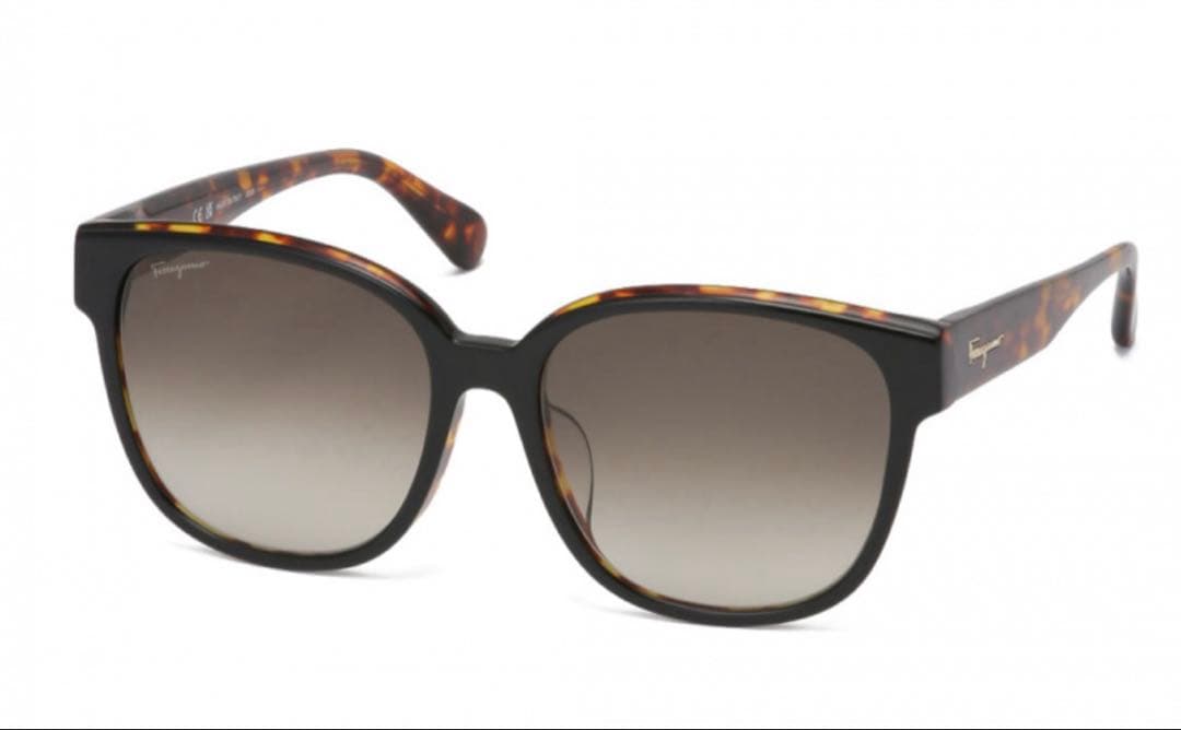 Ferragamo サングラス ブラウン系 アジアンフィット