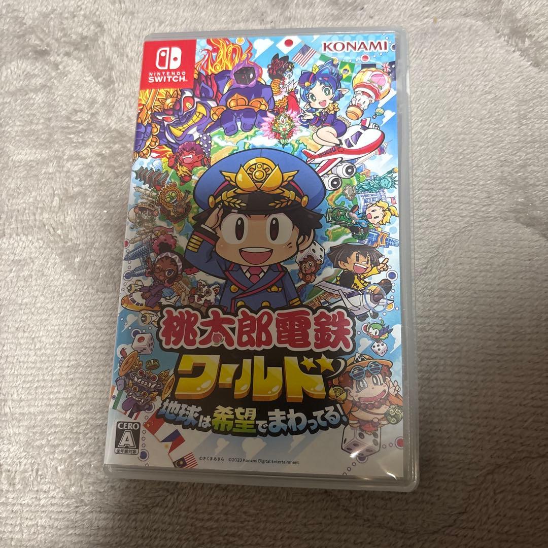 桃太郎電鉄ワールドカセットパッケージ付き