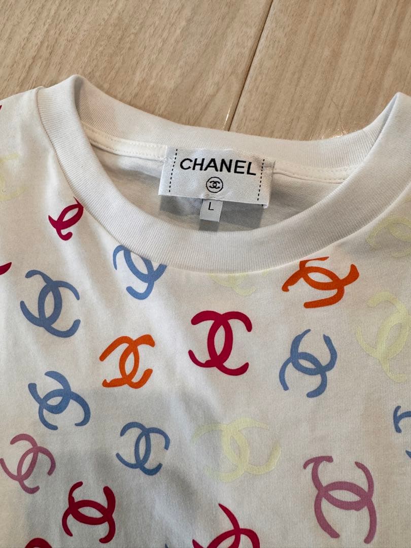 sou 　CHANEL 半袖　CC柄　コットン