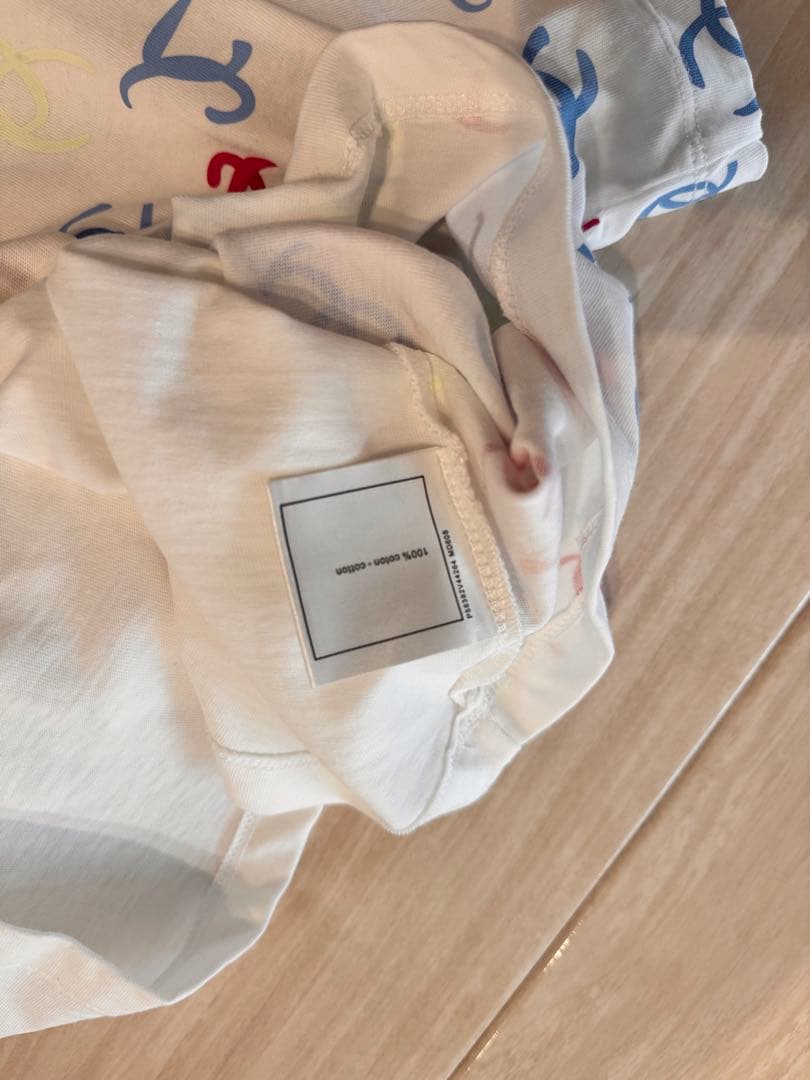 sou 　CHANEL 半袖　CC柄　コットン